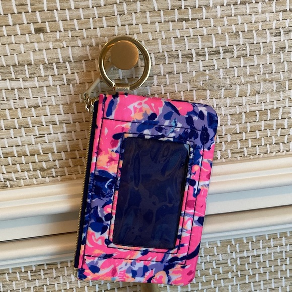 Lilly Pulitzer key/ID/ card purse - Picture 3 of 5